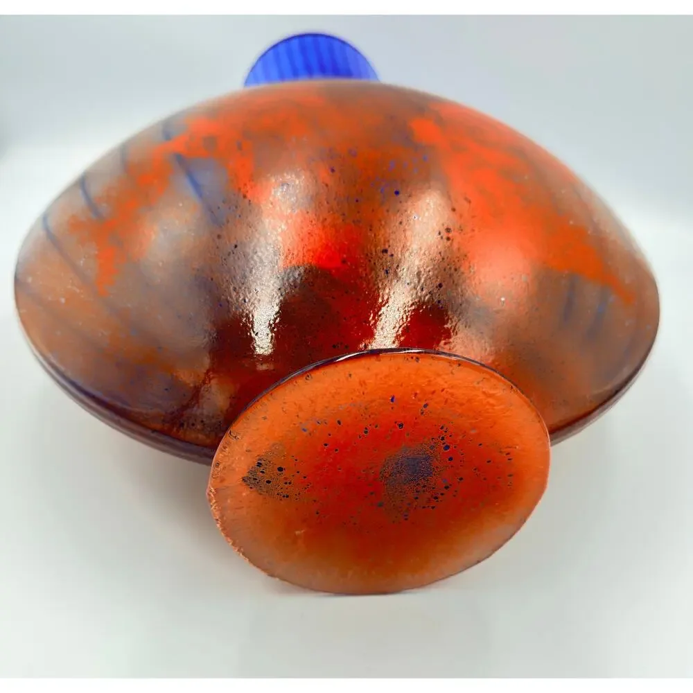 Kosta Boda Studio Art Glass by Kjell Engman Signed Vase 